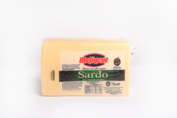 Queso Sardo en Bloque Melincue sin tacc